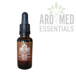 Aromed turmeric and ginger CBD tincture 500 milligrams