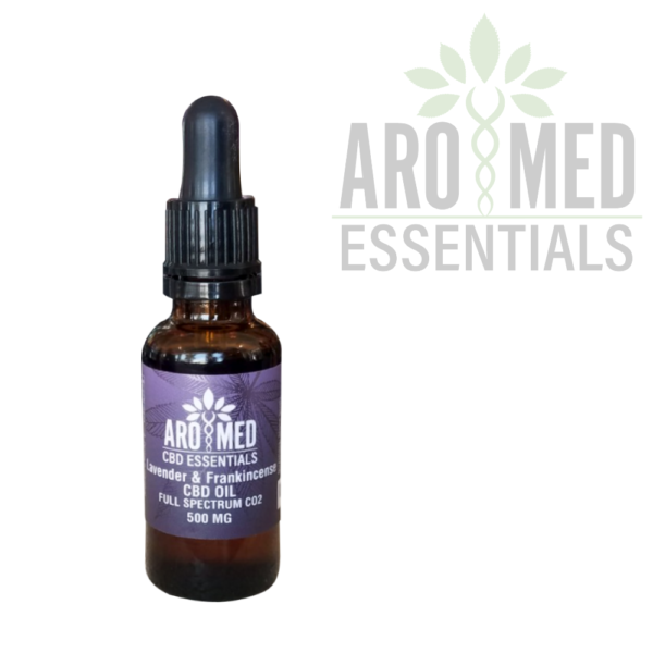 Aromed Lavender frankincense CBD tincture 500 milligrams