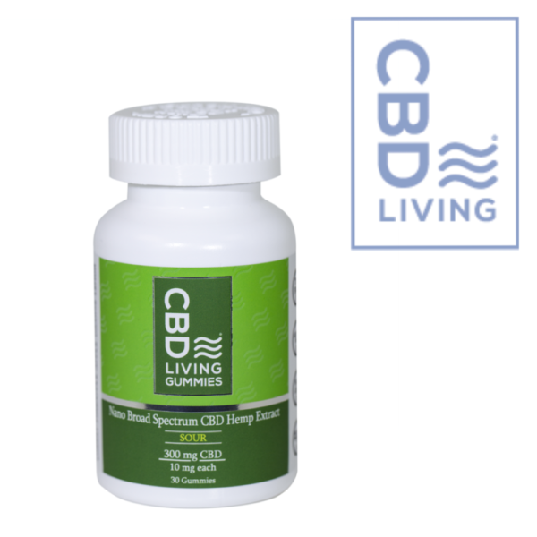CBD living gummies 30 count 10 mg CBD each