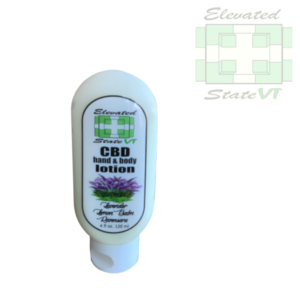 Elevated state Vermont CBD hand and body lotion