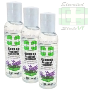 CBD hand sanitizer alcohol base