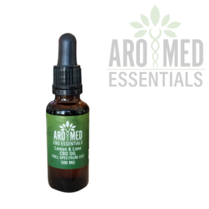 Aromed lemon lime CBD tincture 500 milligrams