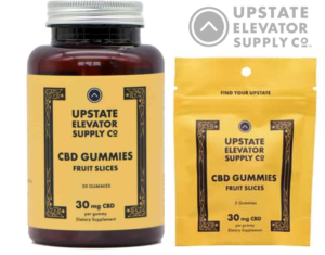 Upstate Elevator 30 mg fruit slice gummies