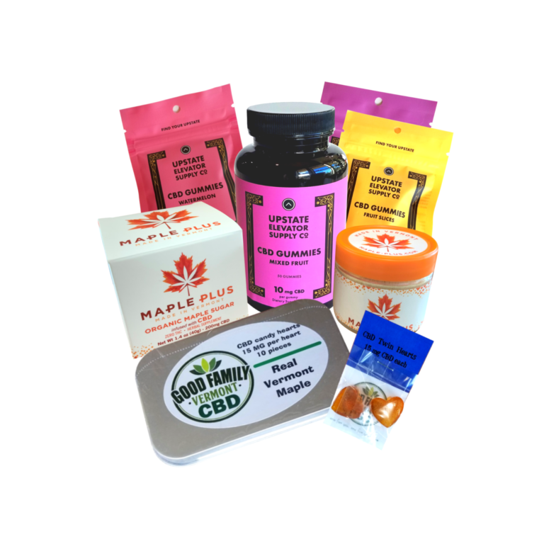 CBD edibles gummies, candies, teas and cocoa