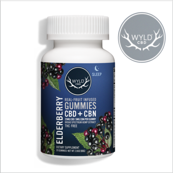 Wyld CBD CBN sleep gummies