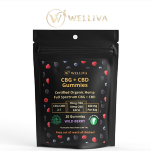 Welliva CBG+CBD Gummies